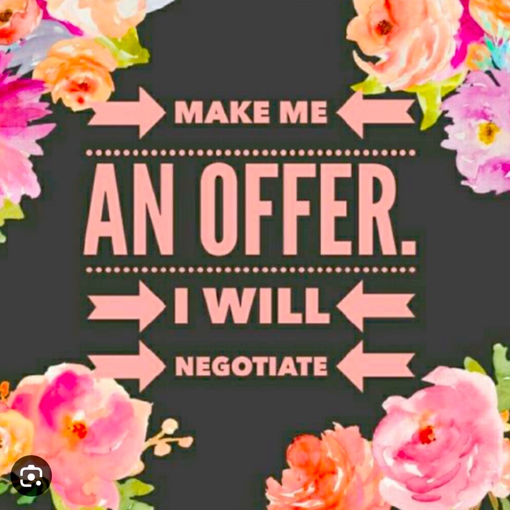 Make reasonable offers please!